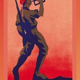 Spanish Soldier Blowing Horn by Arlaiz