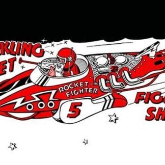 Sparkling Rocket Fighter Ship