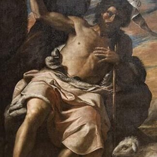 St. John the Baptist Preaching by Mattia Preti