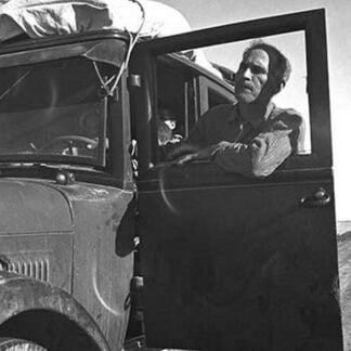 Stalled in the Desert by Dorothea Lange