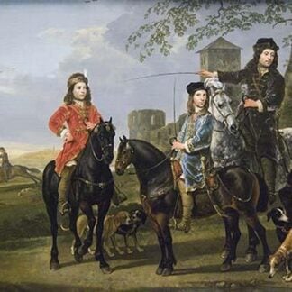 Starting the Hunt by Aelbert Cuyp