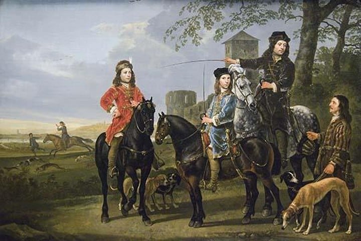 Starting the Hunt by Aelbert Cuyp