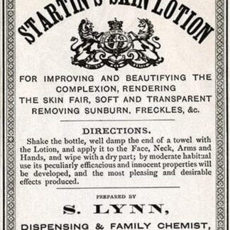 Startin's Skin Lotion