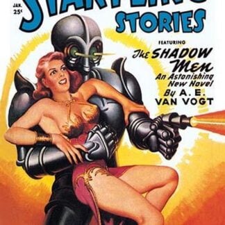 Startling Stories: Robot Seizes Woman