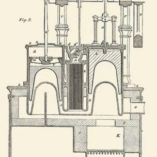 Steam Power Piston Chamber Cutaway