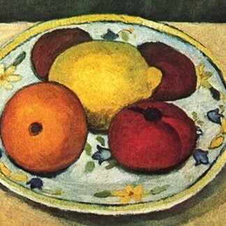 Still Life Fruit by Paula Modersohn-Becker