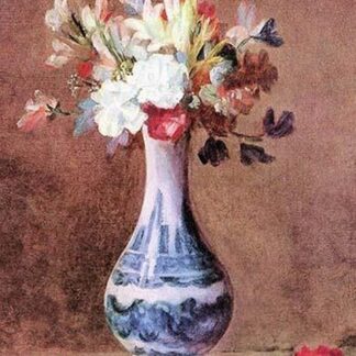 Still Life of Flowers in a Vase by Jean Chardin