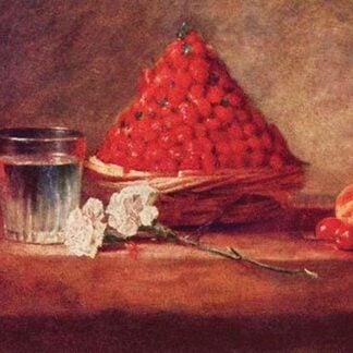 Still Life of a Strawberry Basket by Jean Chardin