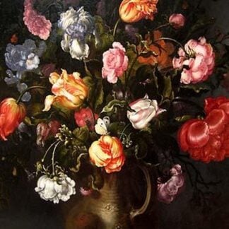 Still Life of a Vase with Flowers by Jacob Gossamer