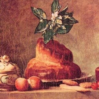 Still Life with Brioche by Jean Chardin