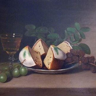 Still Life with Cake by Raphaelle Peale