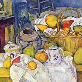 Still Life with Fruit Basket by Paul Cezanne