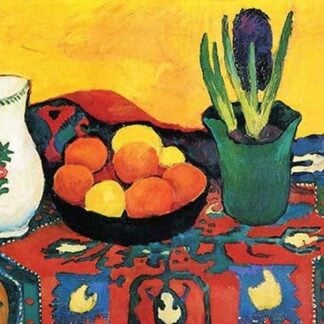 Still Life with Hyacinthe by August Macke