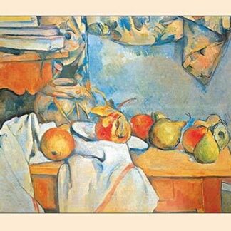 Still-Life with Pears by Paul Cezanne