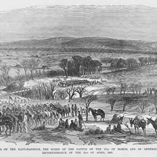 Stoneman's Reconnaissance at the Battle of Kelley's Ford by Frank Leslie