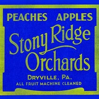 Stony Ridge Orchards Peaches & Apples