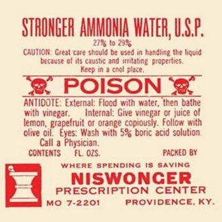 Stronger Ammonia Water