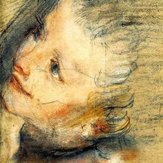 Study for the head of Jesus Christ by Federico Barocci
