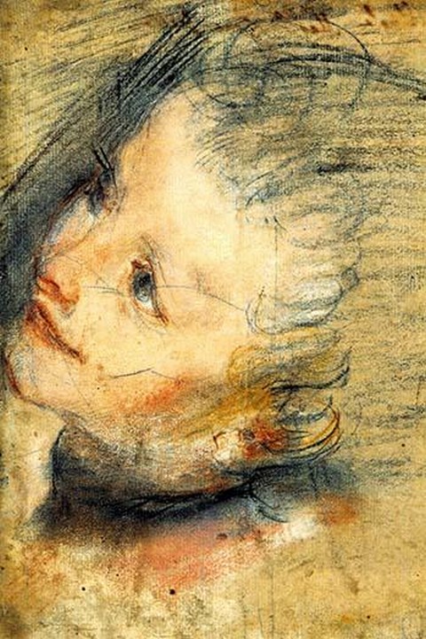 Study for the head of Jesus Christ by Federico Barocci