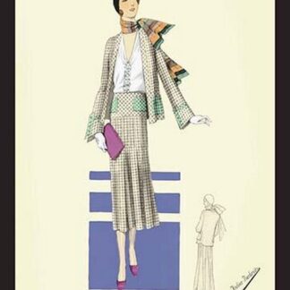 Stylish Daytime Suit and Scarf by Atelier Bachwitz