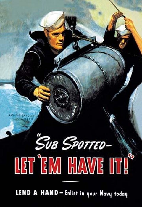 Sub Spotted - Let 'em Have It!