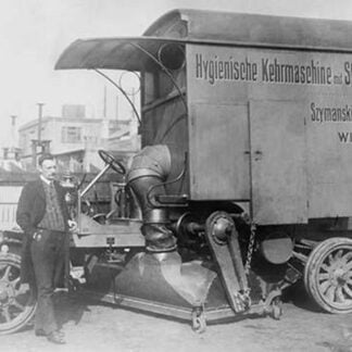 Suction Street Cleaning Machine Invention