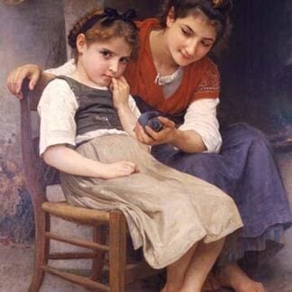 Sulking by William Bouguereau