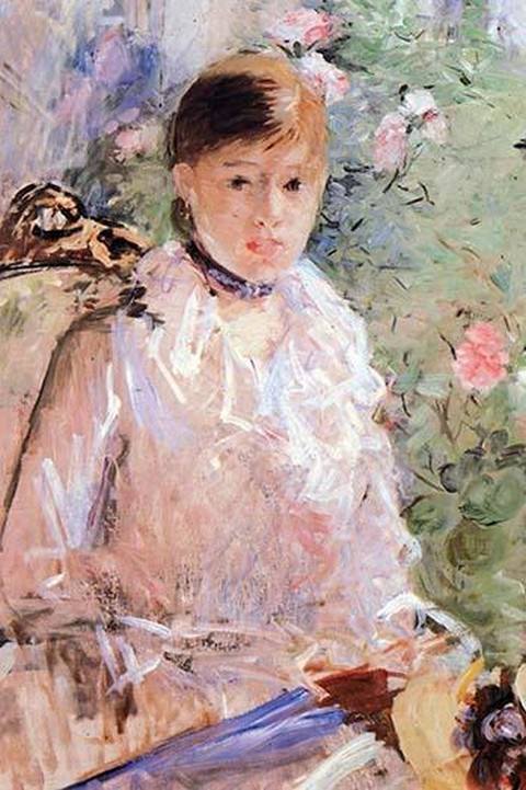 Summer (Young Woman at the window) by Berthe Morisot