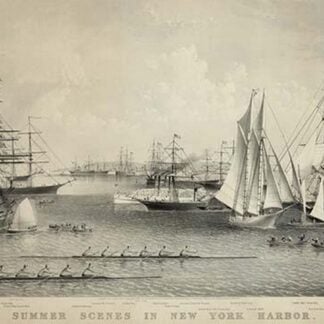 Summer scenes in New York Harbor