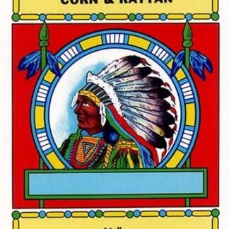 Super Special Corn & Rattan Broom Label