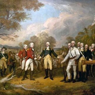 Surrender of General Burgoyne by John Trumbull