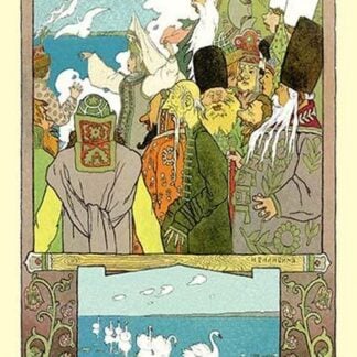 Swans by Ivan Bilibin
