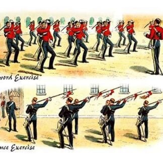 Sword and Lance Exercise by Richard Simkin