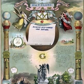 Symbols - Masonic Register by Strobridge & Gerlach