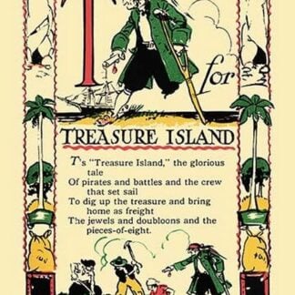 T for Treasure Island by Tony Sarg
