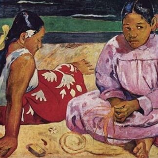 Tahitian Women on Beach by Paul Gauguin