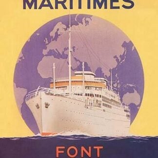 Take a Cruise around the World with Les Messageries Maritimes by Georges Taboureau