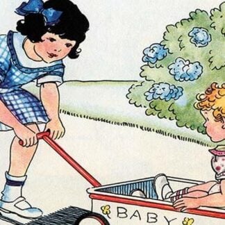 Taking Baby Sister for a Ride by Julia Letheld Hahn