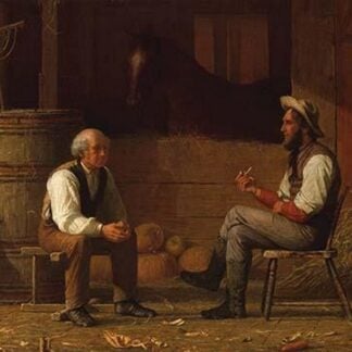 Talking it Over (The Civil War) by Enoch Wood Perry