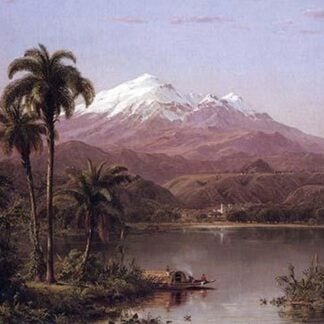 Tamaca palms by Frederic Edwin Church