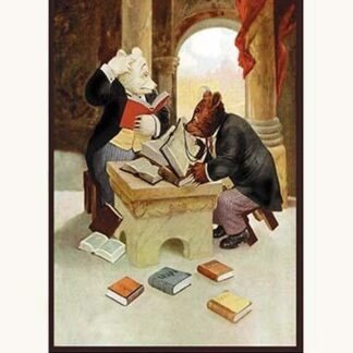 Teddy Roosevelt's Bears: Teddy B and Teddy G Studying Latin by R.K. Culver