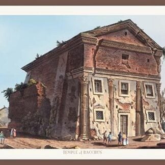 Temple of Bacchus by M. DuBourg