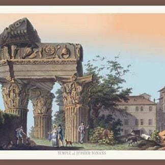 Temple of Jupiter Tonans by M. DuBourg