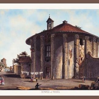 Temple of Vesta by M. DuBourg