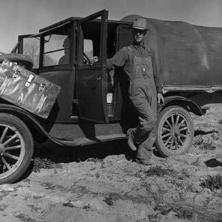 Tenant Farmer Moves to California by Dorothea Lange