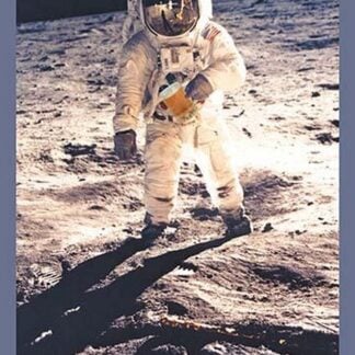 That is one small step for man and a giant beer for mankind - Neil Armstron by Wilbur Pierce