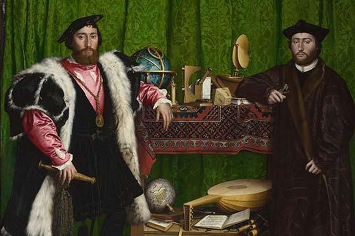 The Ambassadors by Hans Holbein the Younger