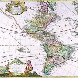 The Americas - The Western Hemisphere by Heirs Homanns