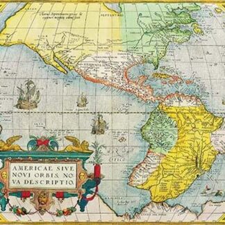 The Americas by Abraham Ortelius