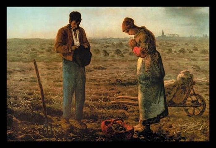 The Angelus by Jean Francois Millet